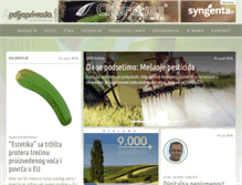 Tablet Screenshot of poljoprivreda.info